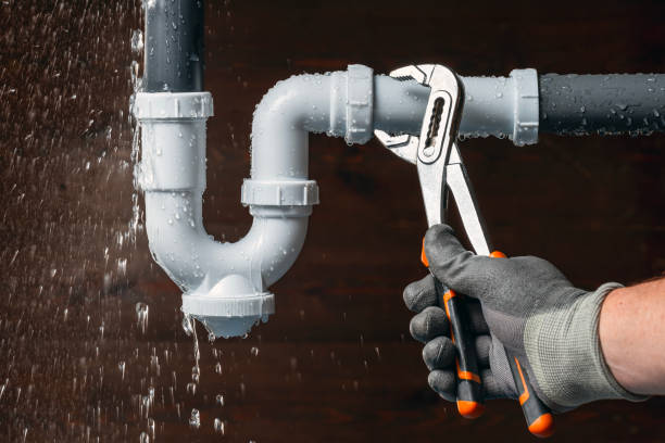 Professional Sewer Line Repair technician working in Center Line, MI